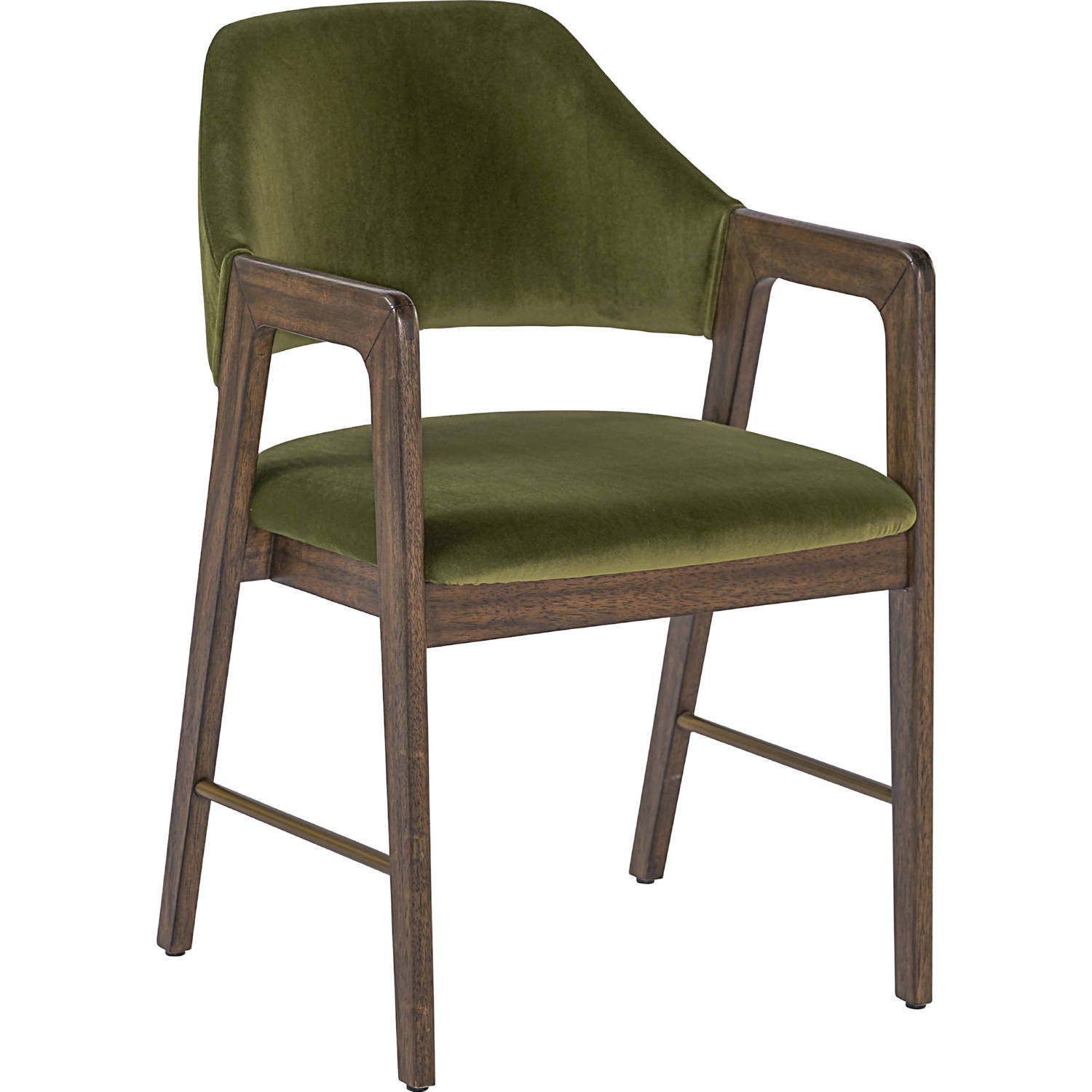 Versanora VNF00055 Industriale Dining Chairs Set of 2 Olive Green